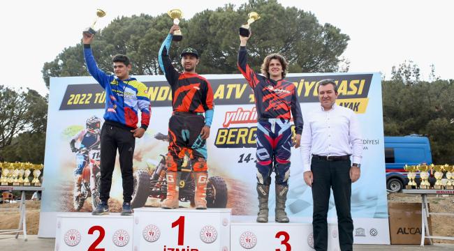 Bergama&#039;da yapılan Türkiye Enduro ATV Şampiyonası&#039;nın ilk ayak yarışları tamamlandı