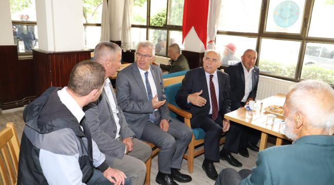 Ödemiş’te bayramlaşma töreni