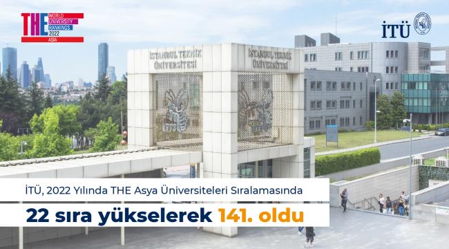 İTÜ, THE Asya Üniversiteleri Sıralaması'nda İlk 150'de
