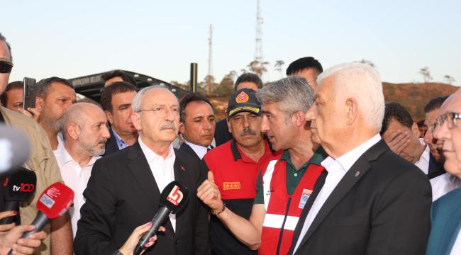 KILIÇDAROĞLU’NDAN DESTEK ZİYARETİ