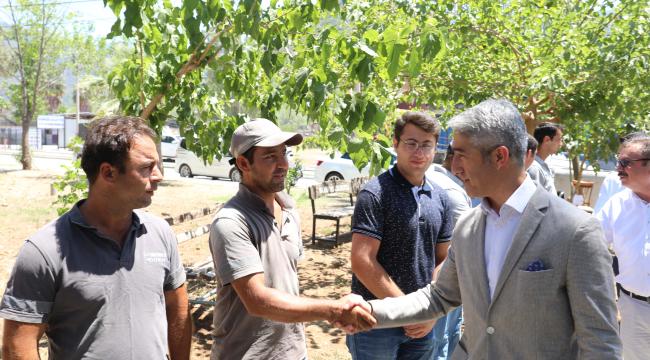 BAŞKAN OKTAY PERSONELLE BAYRAMLAŞTI