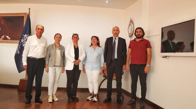 BÜYÜKŞEHİR BELEDİYESİ'NİN SÖKE MECLİS ÜYELERİNDEN BAŞKAN ÇERÇİOĞLU'NA ZİYARET