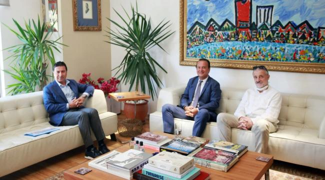 Kandilli Rasathanesi Müdüründen Başkan Aras'a Ziyaret