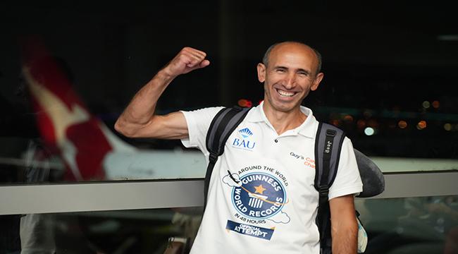 Uçakla dünya turu rekoru artık bir Türk&#039;ün!