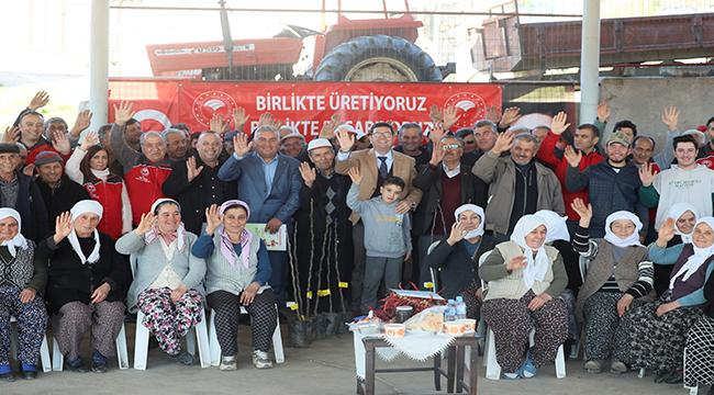 15 BİN ADET İNCİR TOPRAKLA BULUŞACAK