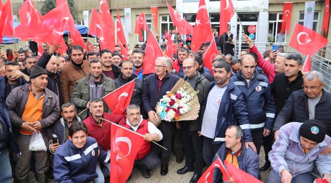 Ödemiş Belediyesi’nde toplu sözleşme bayramı