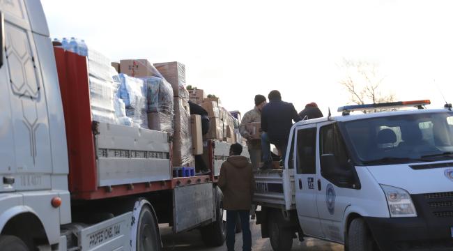 BANDIRMA’DA EŞİ BENZERİ GÖRÜLMEMİŞ YARDIMLAŞMA SEFERBERLİĞİ