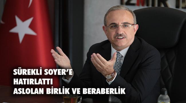 Başkan Sürekli'den Soyer'in deprem eleştirilerine sert yanıt
