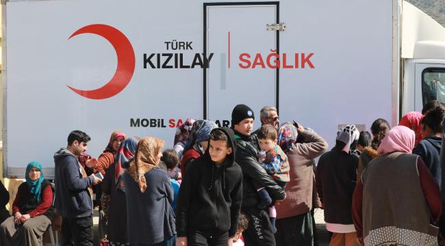 Kızılay Mobil Sağlık Ekiplerinin Lokasyonları Güncellendi