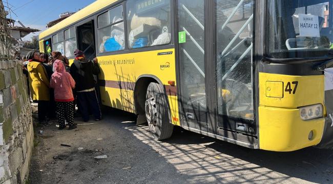 Sarı otobüslerle umuda yolculuk