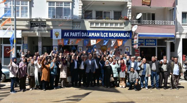 Kadem Mete Dalaman ve Ortaca&#039;da seçim çalışmalarına devam etti