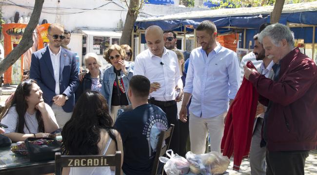 MİLLET İTTİFAKI FOÇA BAĞARASI SEÇİM OFİSİNİN AÇILIŞI YAPILDI