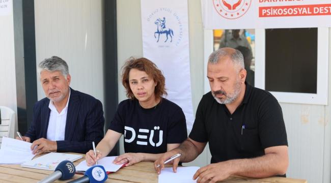 DEÜ&#039;DEN HATAY KIRIKHAN&#039;DA İŞ BİRLİĞİ PROTOKOLÜ