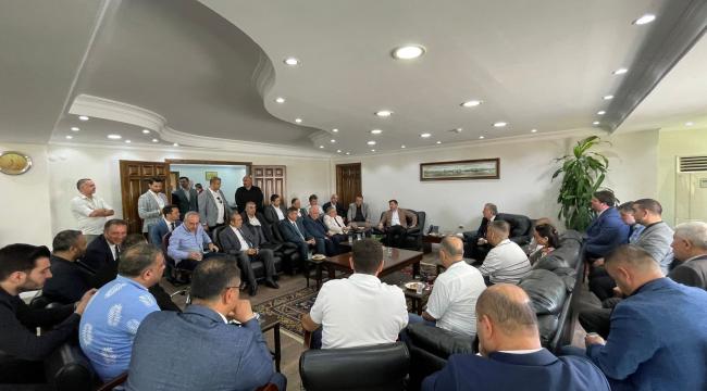 AK Parti Genel Başkan Yardımcısı Hamza Dağ İESOB&#039;u ziyaret etti