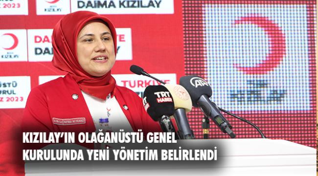 KIZILAY GENEL BAŞKANI PROF. DR. FATMA MERİÇ YILMAZ OLDU
