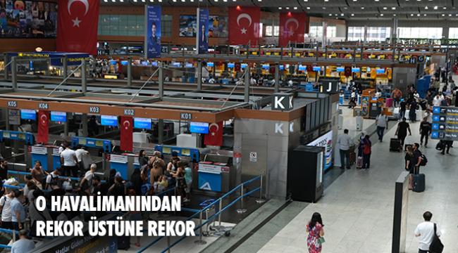 Sabiha Gökçen Havalimanı’ndan rekor üstüne rekor