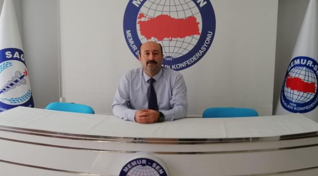 Memur-Sen’den sağlık çalışanlarına destek
