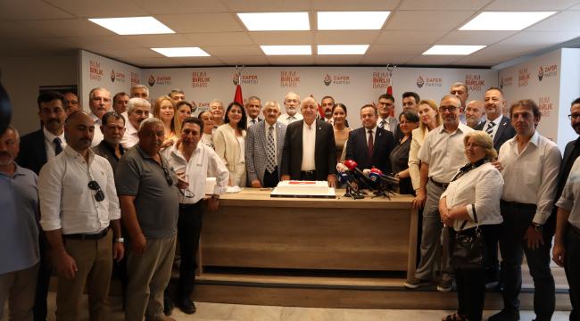 ZAFER PARTİSİ 2. YILINI KUTLADI