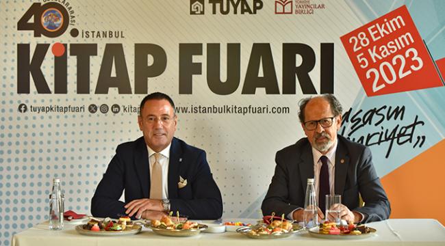40. ULUSLARARASI İSTANBUL KİTAP FUARI OKURLARIYLA BULUŞMAK İÇİN GÜN SAYIYOR
