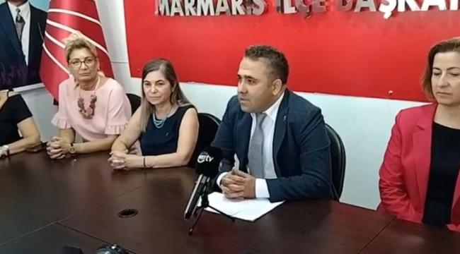 CHP MARMARİS’TE YENİ BAŞKAN BOZDEMİR GÖREVDE