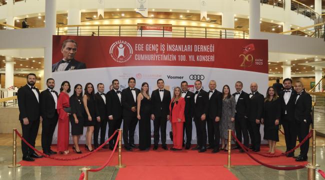 Cumhuriyetin 100. Yılında EGİAD&#039;dan Dev Organizasyon