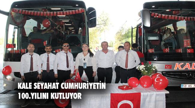 Kale Seyahat, Cumhuriyetimizin 100. yılını yollarda kutluyor