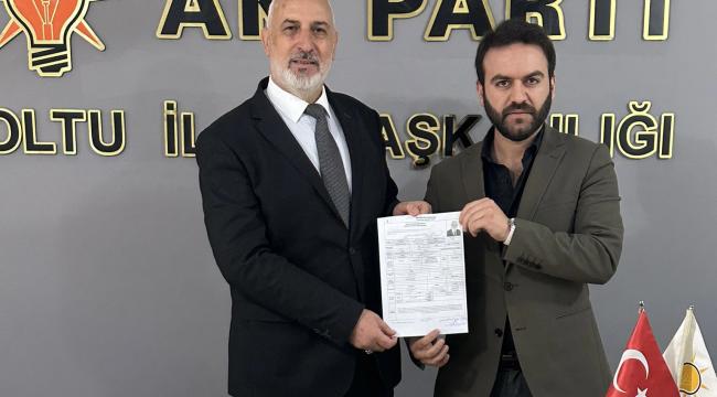 AK Parti'li Gülcü Oltu için aday adaylığını duyurdu
