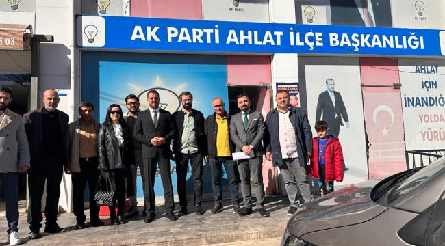 Avukat Ümmet İLHAN AK Parti Ahlat belediye başkan aday adayı oldu