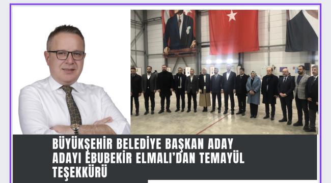 Elmalı&#039;ya Temayül&#039;de yoğun ilgi