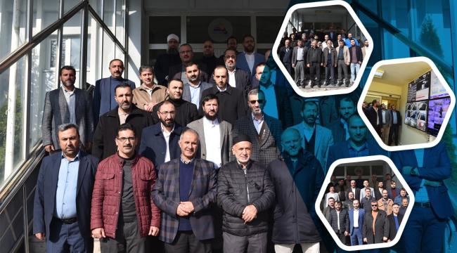 İmam ve Hatipler ESKİ&#039;nin içme suyu arıtma tesislerini gezdi