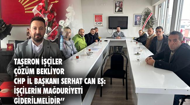 Taşeron işçiler çözüm istiyor