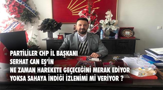 CHP Erzurum'da ' Fotoğraf ' eleştirisi