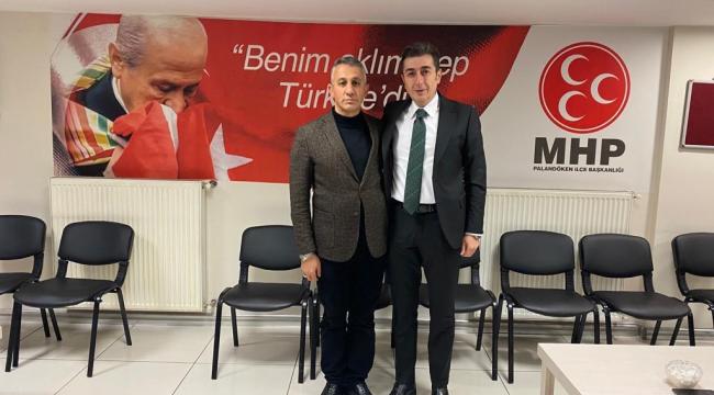 MHP Büyükşehir Belediye Başkan aday adayı Kishalı teşkilat ziyaretlerine devam ediyor