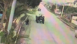 Manisa'nın Salihli ilçesinde Traktör lise öğrencisine çarptı