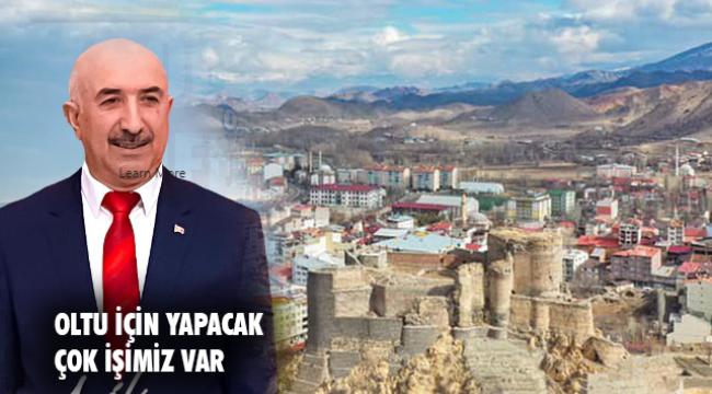 Ziraat Mühendisi Arif Coşkun, Oltu için çalışma stratejilerinden bahsetti