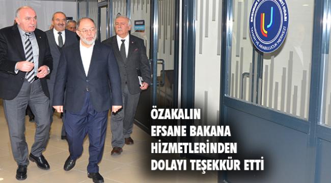 AKDAĞ&#039;DAN ETSO&#039;YA ZİYARET