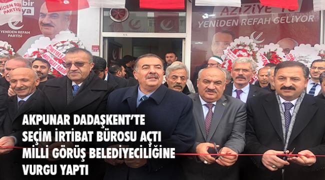 Dadaşkent'te Akpunar sesleri