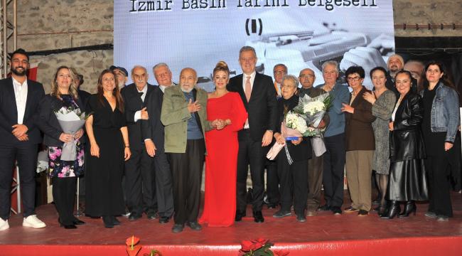 Alkışlar İzmir Basın Tarihi Belgeseli’ne