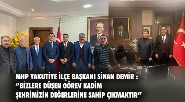 Başkan Demir'den bir dizi ziyaretler 