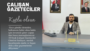 Başkan Özkan'dan Gazeteciler Günü Mesajı