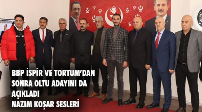 Büyük Birlik Partisi Oltu&#039;da &#039;Nazım Koşar&#039;