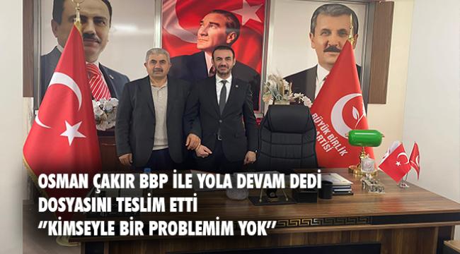 Çakır; &#039;&#039;Yeniden Başlıyoruz&#039;&#039;