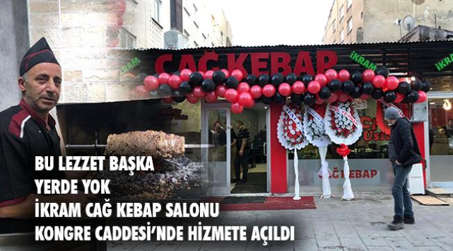 Erzurum'da İkram Cağ Kebap Salonu hizmete açıldı