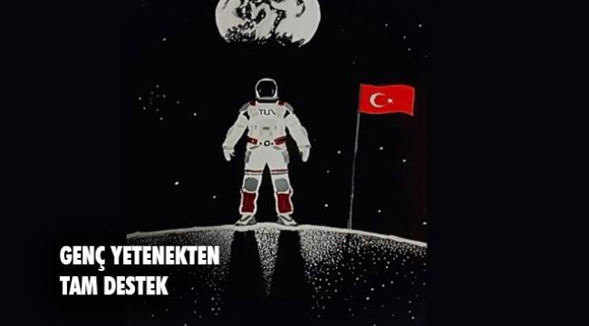 İzmirli Genç Yetenekten Türkiye’nin İnsanlı İlk Uzay Misyonuna Tam Destek