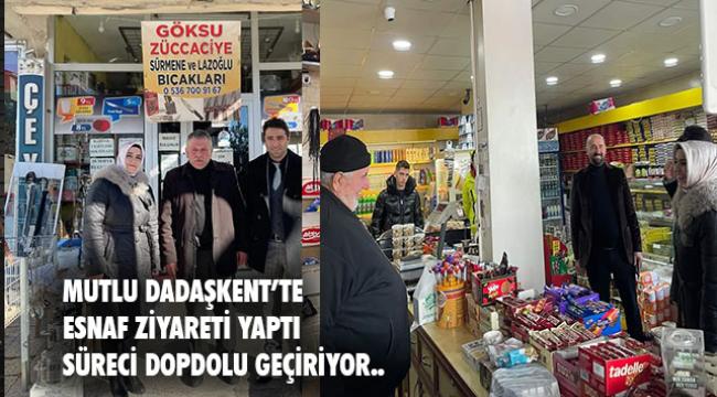 AK Parti Aziziye Belediye Başkan aday adayı Sibel Mutlu durmak bilmiyor