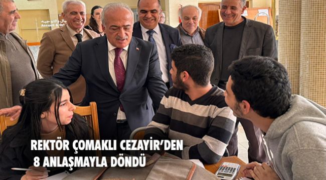 TÜRKİYE’DEN CEZAYİR’E AKADEMİK KÖPRÜ…