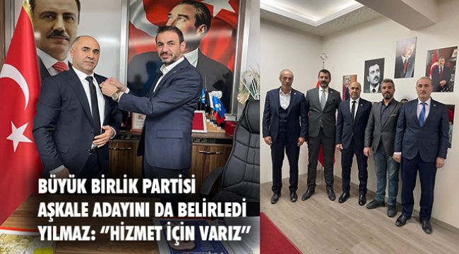 &#039;&#039;Birlik ve beraberlikle Aşkale için güzel günlere&#039;&#039;