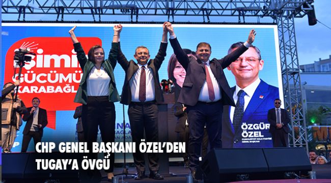 CHP Genel Başkanı Özel'den Tugay: Sütte leke var onda yok