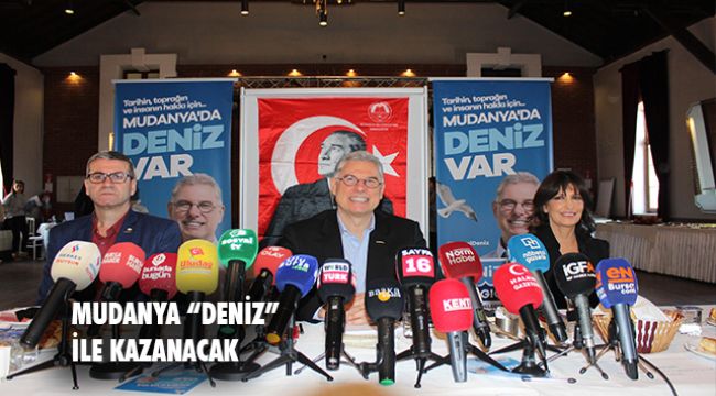 Dalgıç basın toplantısında proje ve hedeflerini anlattı