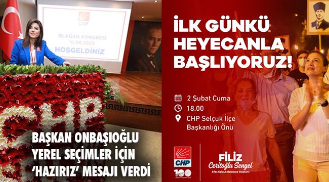 EFES SELÇUK&#039;TA SEÇİM HEYECANI BAŞLIYOR